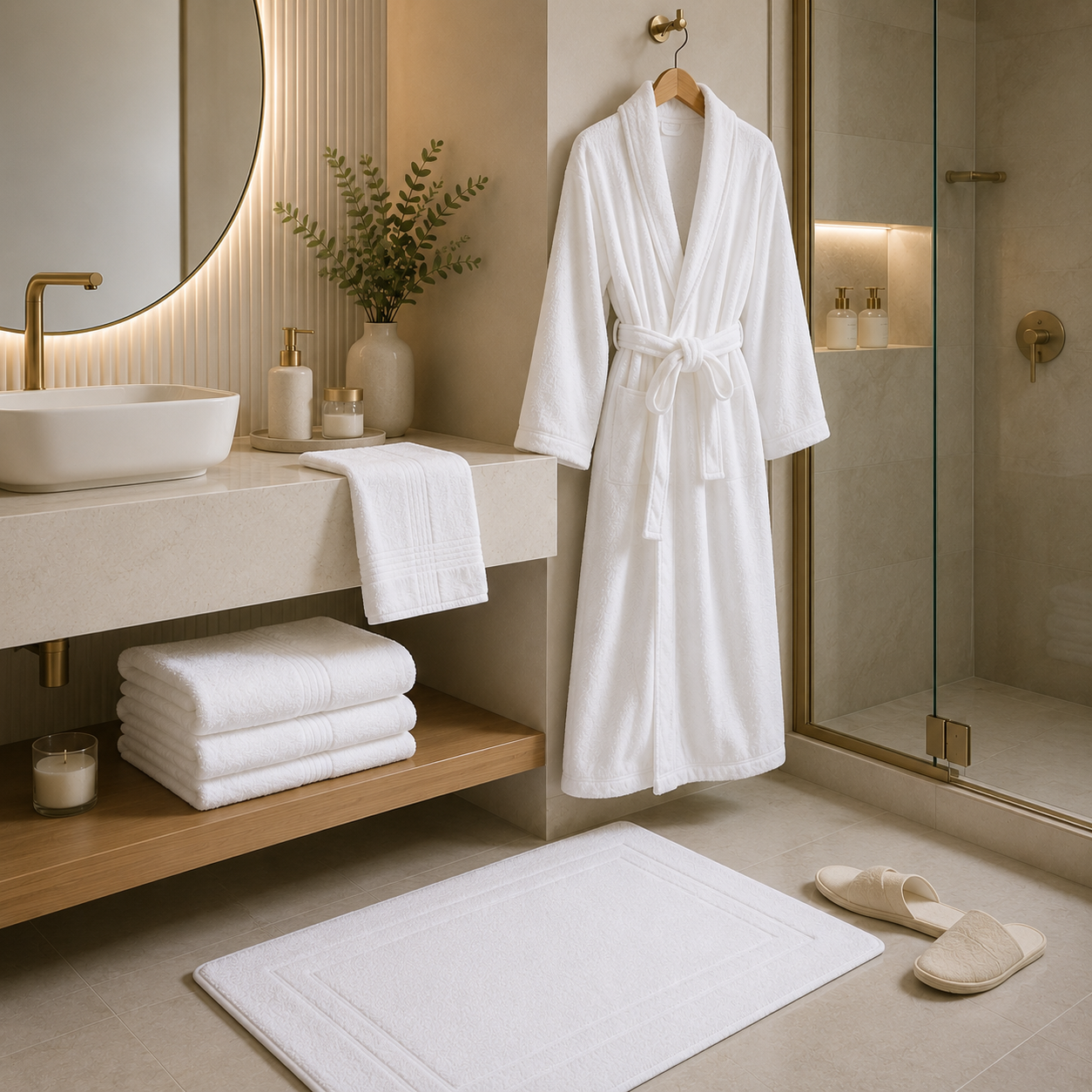 [16 PIEZAS] Juego de Toallas Premium Estilo Hotel de Algodón Suave