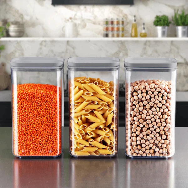 [20 PIEZAS] Set de Recipientes Herméticos + 3 Contenedores de Vidrio